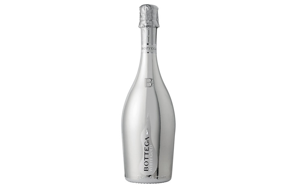 Vino Espumosos Bottega White Gold 750 ml. Foto; amazon.com.mx 