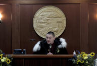 Alaska state Rep. Josiah Patkotak, an independent from Utqiagvik, was elected as temporary speaker of the Alaska House on Jan. 17, 2023, in Juneau, Alaska. The House has yet to organize a majority or to elect a permanent speaker. The new legislative session began on Tuesday. (AP Photo/Becky Bohrer,File)