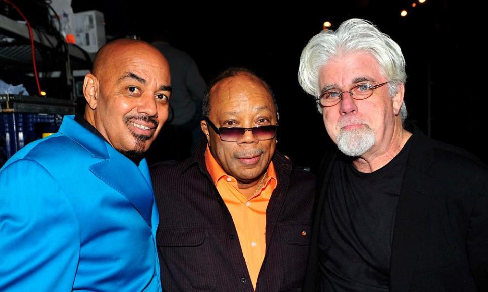 From left, James Ingram, Quincy Jones and Doobie Brothers’ Michael McDonald in 2009.