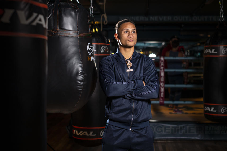 LONDON, ENGLAND - OCTOBER 17: Regis Prograis poses for a portrait during a Media Workout at Rathbone Boxing Club on October 17, 2019 in London, England. (Photo by Justin Setterfield/Getty Images)