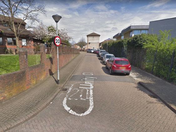 General view of Unity Close, in Lambeth, southeast London, where a 15-year-old boy was shot on 22 January, 2019. (Google)