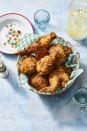 <p>For an all-American meal, fry up a batch of crispy, golden chicken and serve with an array of dipping sauces. </p><p><em><a href="https://www.goodhousekeeping.com/food-recipes/a27569690/best-ever-fried-chicken-recipe/" rel="nofollow noopener" target="_blank" data-ylk="slk:Get the recipe for Best Ever Fried Chicken »;elm:context_link;itc:0;sec:content-canvas" class="link ">Get the recipe for Best Ever Fried Chicken »</a></em></p>