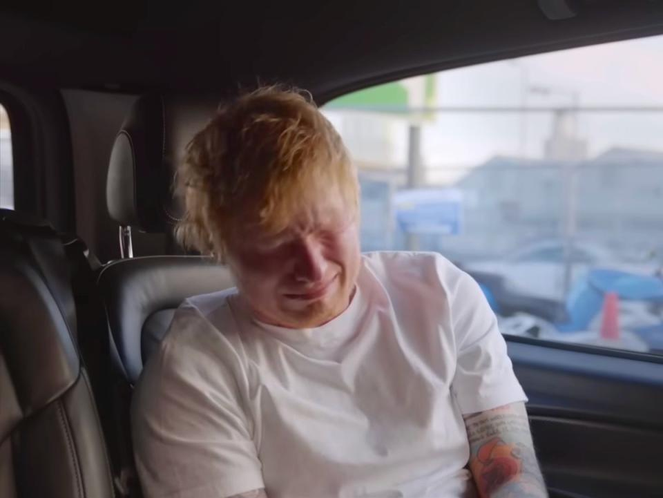 Ed Sheeran in ‘The Sum Of It All’ (Disney+/YouTube)