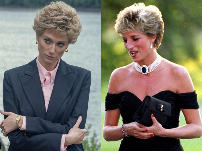 Elizabeth Debicki says the revenge dress Princess Diana