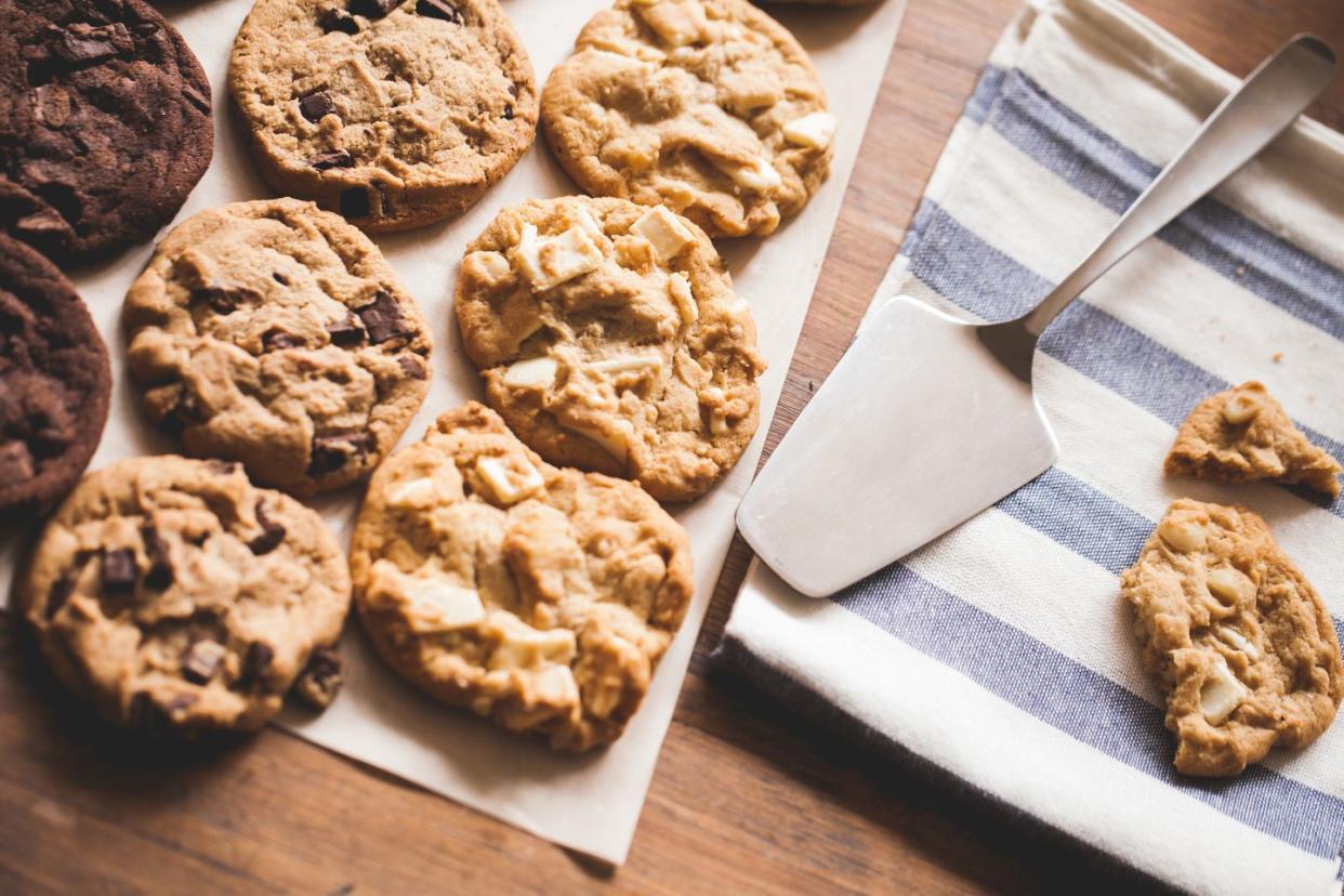 baking cookies