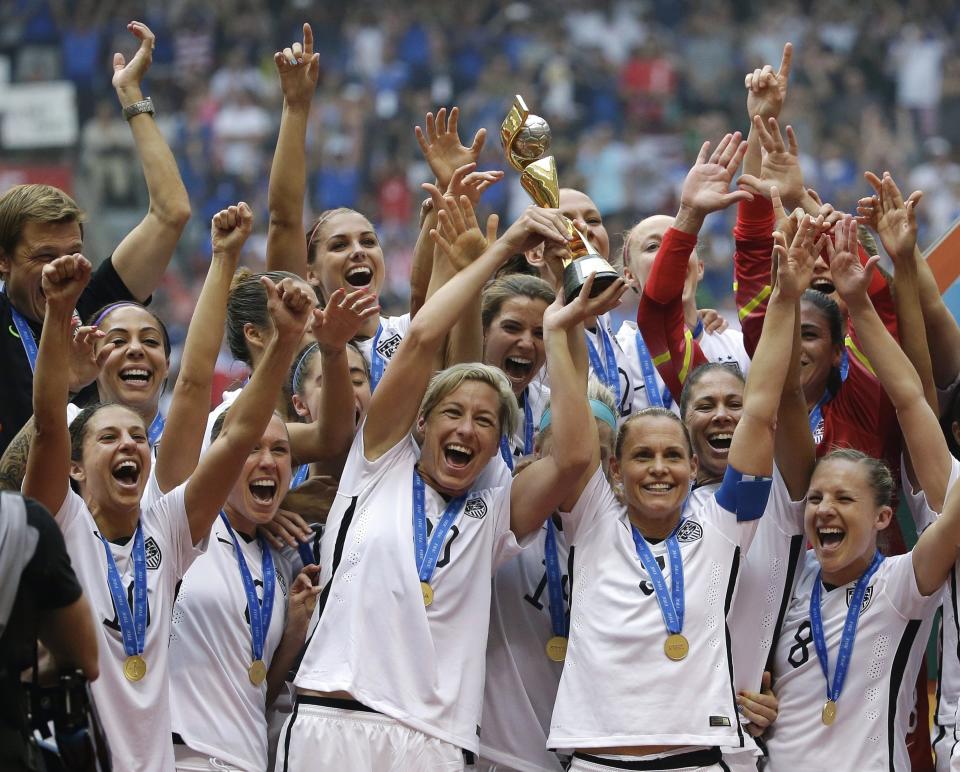 The US Soccer Team hopes to take home the FIFA trophy as they did here in 2015 and again in 2019.