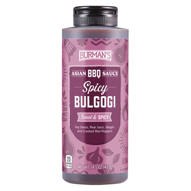 Burman's Asian BBQ Sauce Spicy Bulgogi<p>Aldi</p>