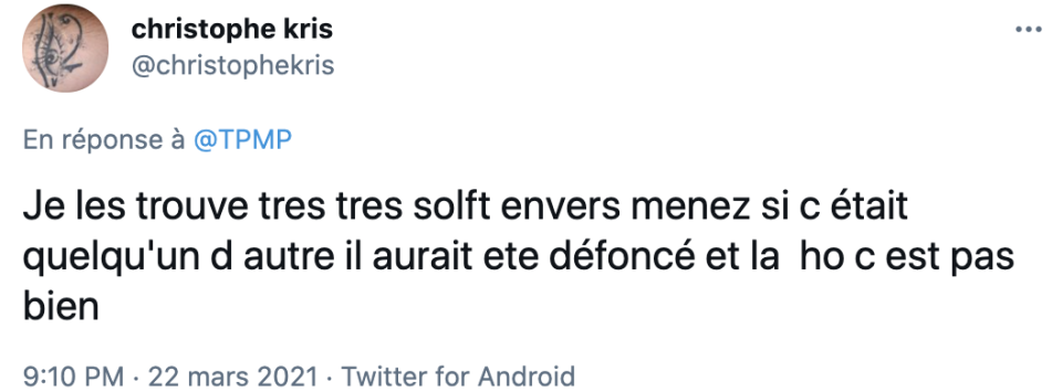 Les internautes ont trouvé les chroniqueurs de Cyril Hanouna trop 