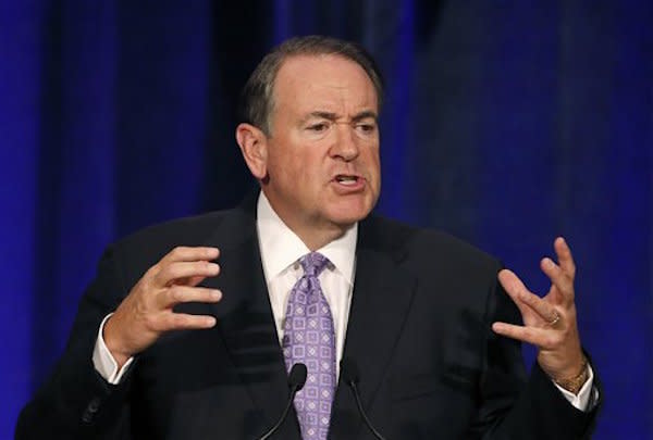 Huckabee (who is, worryingly, a presidential candidate) predicted that the legalisation of gay marriage will lead to the government bringing criminal charges among those who are oppose gay rights and pastors who preach against gay marriage. This, Huckabee says, will lead to the <a href="http://www.rightwingwatch.org/content/mike-huckabee-defends-ex-gay-therapy-warns-gay-rights-will-outlaw-christianity-god-help-us-a#sthash.sXI4eFXO.dpuf" target="_blank">"criminalisation about Christianity"</a>. 