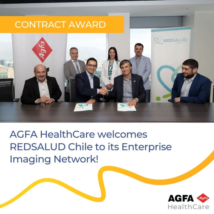 ¡AGFA HealthCare le da la bienvenida a REDSALUD Chile a su red institucional de imágenes!