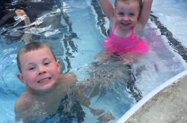 Kade's parents are hopeful the toxins stay away from his brain and other vital organs. Picture: GoFundMe