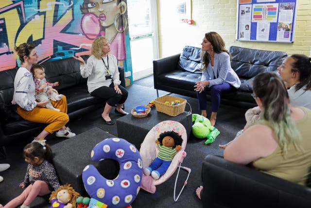 Princess of Wales visit to Windsor Family Hub