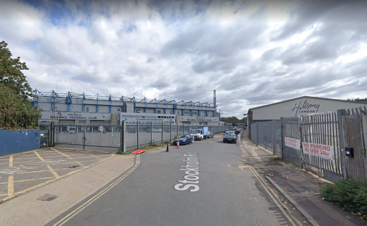 The rave happened in an industrial unit near Millwall FC