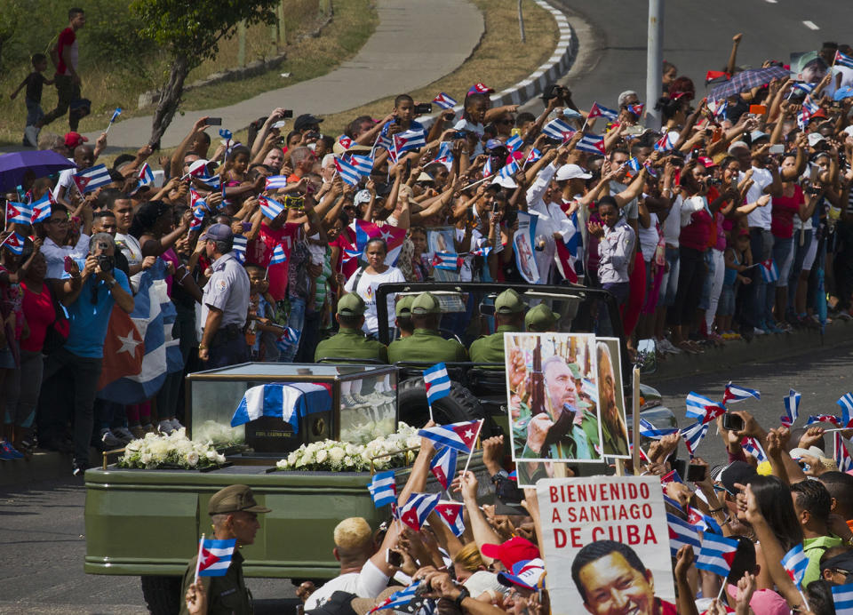 Fidel Castro laid to rest