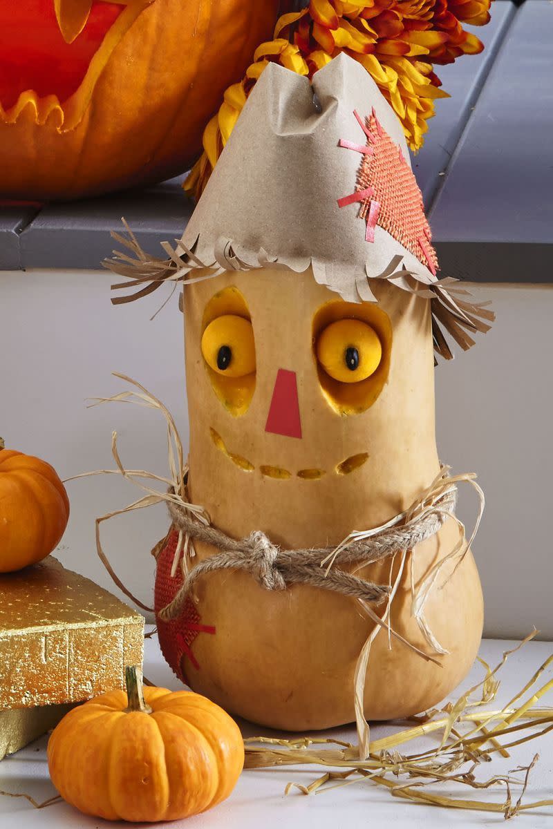 17) Scarecrow Pumpkin