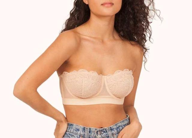 Trick: What to do to prevent strapless bras from slipping or falling down?