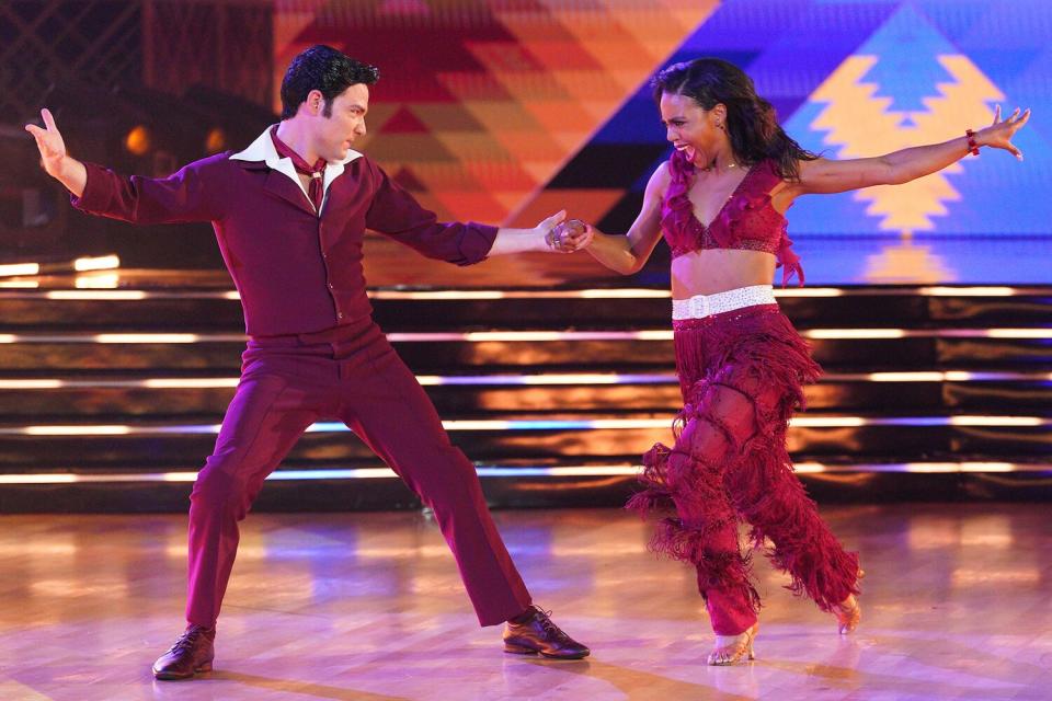 DANCING WITH THE STARS - “Elvis Night” DANIEL DURANT, BRITT STEWART