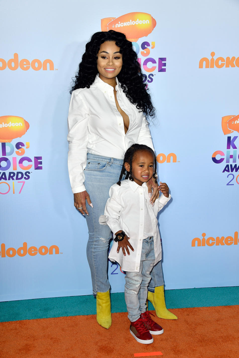 Blac Chyna and Son 