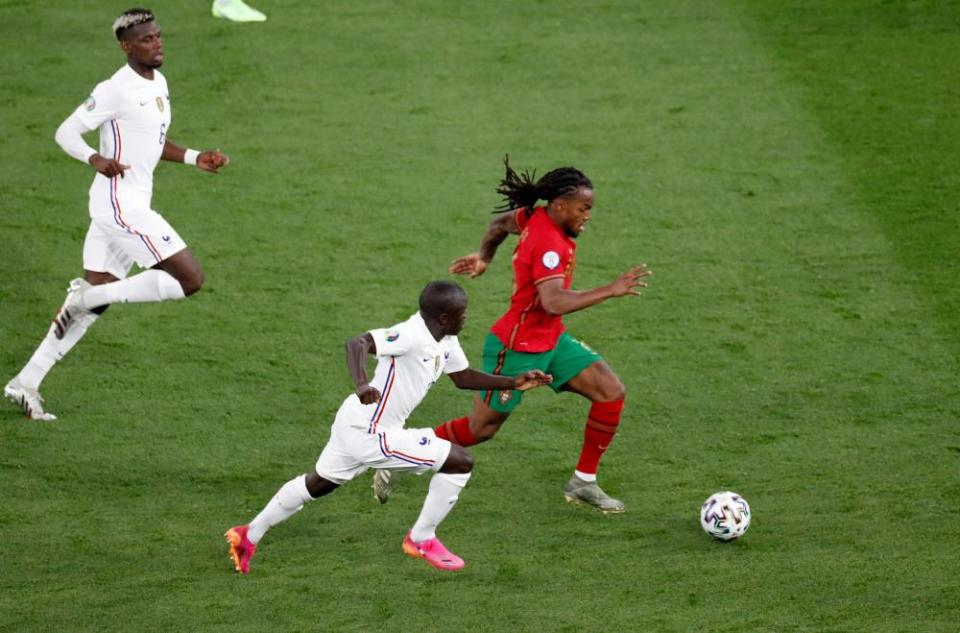Renato Sanches taking it to France.