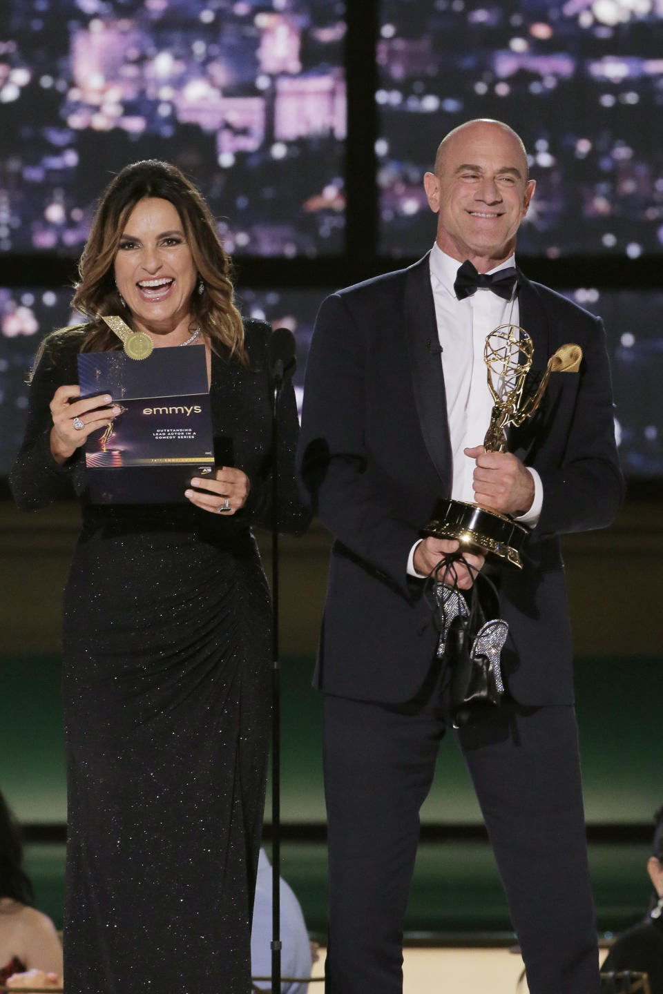 Mariska Hargitay, Christopher Meloni (Chris Haston / NBC via Getty Images)