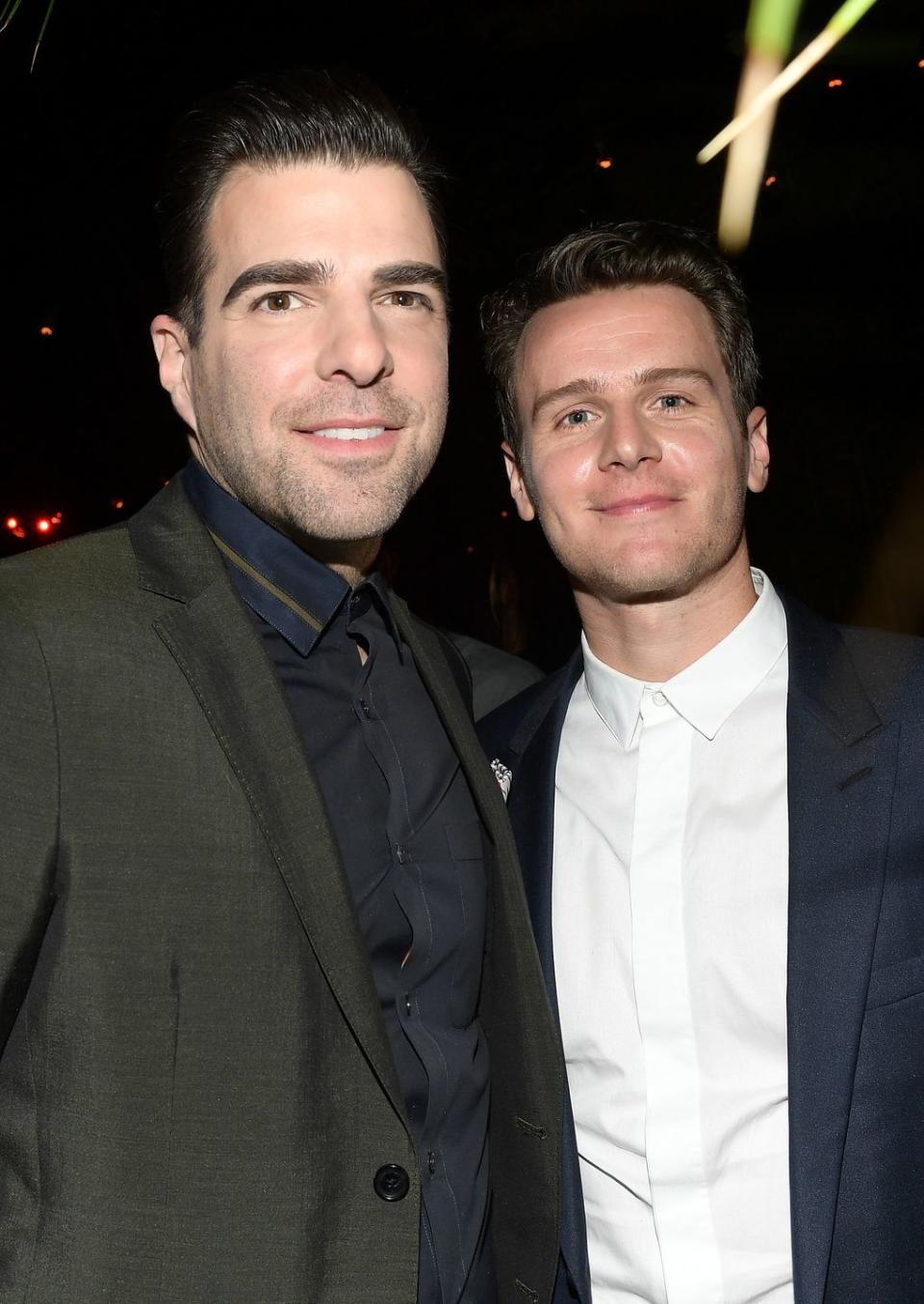 Zachary Quinto and Jonathan Groff