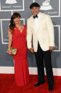 LL Cool J and wife Simone Johnson arrive at the 55th Annual Grammy Awards at the Staples Center in Los Angeles, CA on February 10, 2013.