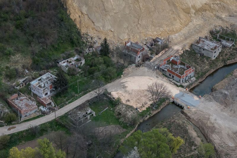 The Wider Image: In Serbian village, women fight to escape encroaching mine