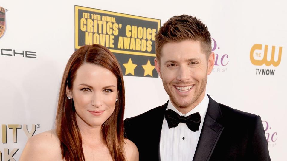 Danneel Ackles and Jensen Ackles attend the 19th Annual Critics' Choice Movie Awards at Barker Hangar on January 16, 2014 in Santa Monica, CaliforniaDanneel Ackles and Jensen Ackles attend the 19th Annual Critics' Choice Movie Awards at Barker Hangar on January 16, 2014 in Santa Monica, California