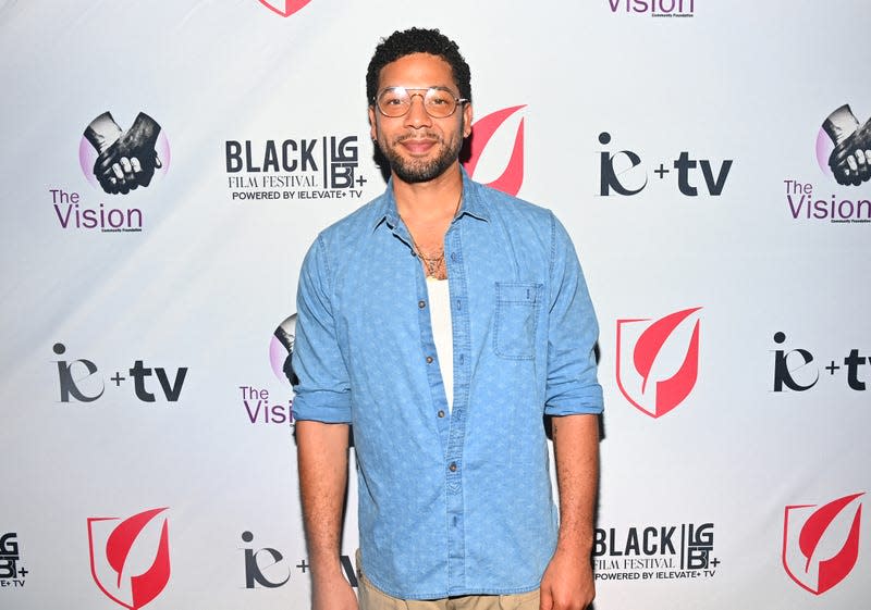 ATLANTA, GEORGIA - SEPTEMBER 03: Jussie Smollett attends 2022 Atlanta Black Pride Weekend Film Festival- “B-Boy Blues” screening at IPIC Theaters at Colony Square on September 3, 2022 in Atlanta, Georgia. 