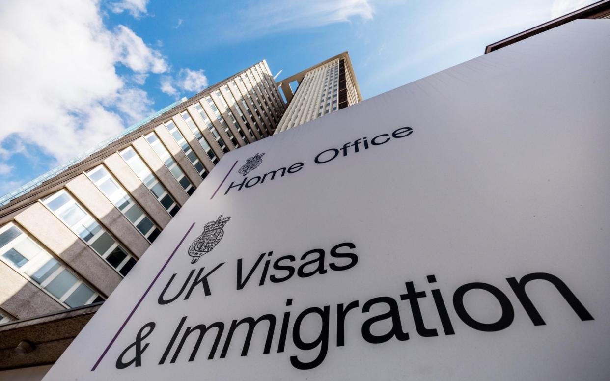 The Home Office UK Visas & Immigration Office  - Guy Corbishley / Alamy Stock Photo 