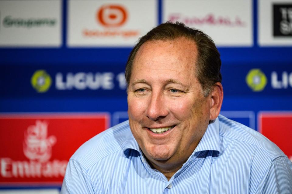 Multi-club model: John Textor is also the owner of Lyon, Botafogo and RWD Molenbeek (AFP via Getty Images)