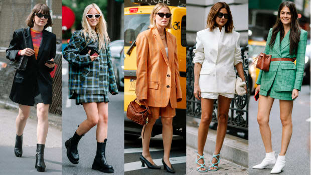 Small Crossbody Bags Were a Street Style Favorite On Day 1 of