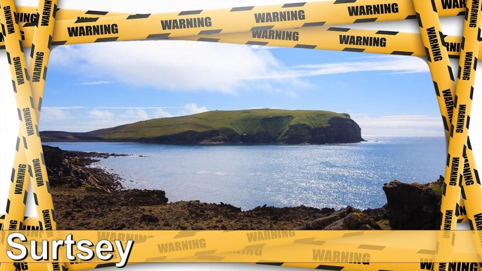 19. Surtsey - undisclosed penalty. Surtsey is a volcanic island in Iceland. It is protected by UNESCO for most visitors since it formed in the 1960s.