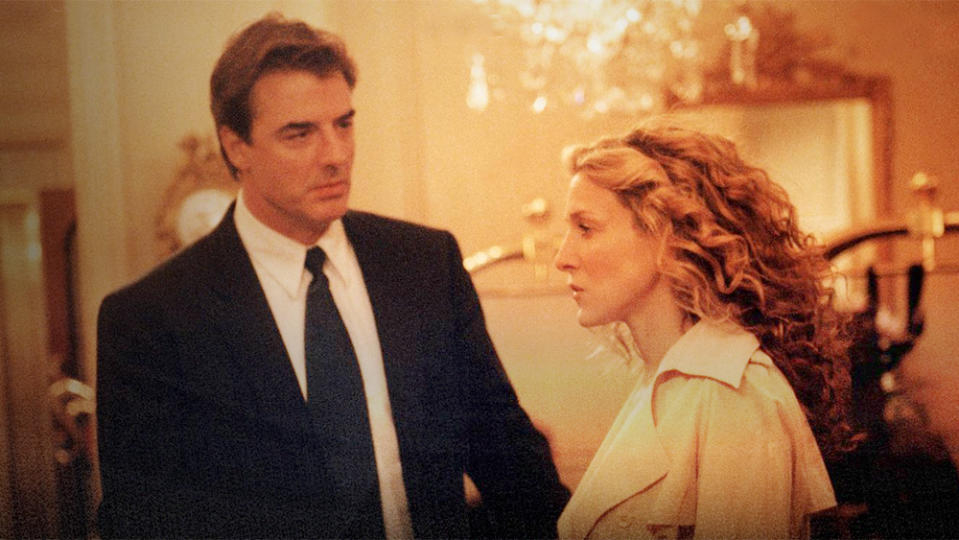 Chris Noth, starring opposite Sarah Jessica Parker, as the hit character Mr. Big on HBO’s “Sex in the City,” which aired from 1998-2004. - Credit: Courtesy of HBO