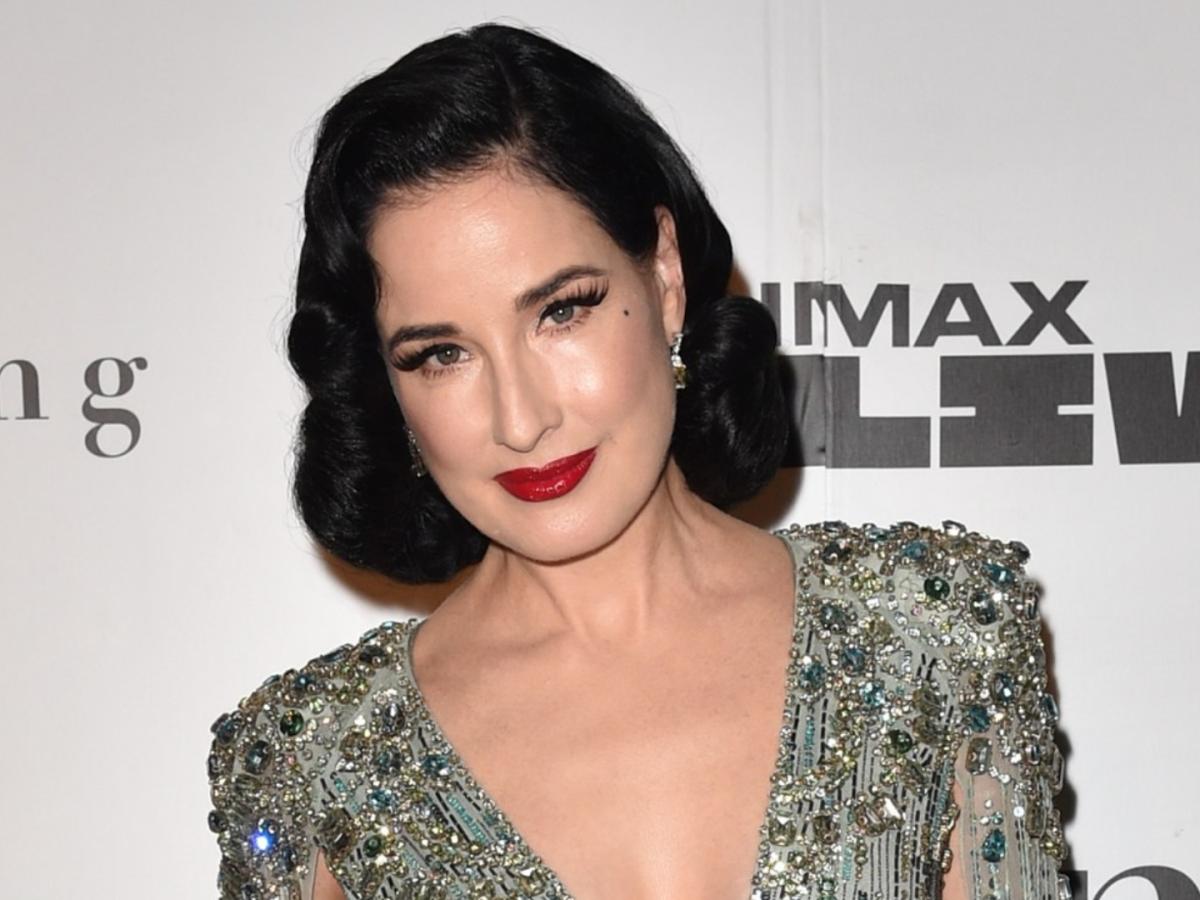 Dita von Teese Reminds Everyone She’s Even More Magical at 51 as She Performs Nearly-Nude for Paris Fashion Week