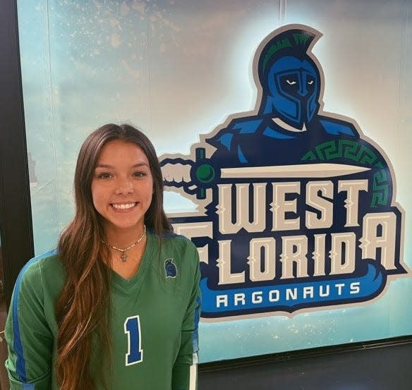 Camryn Brooks during UWF visit