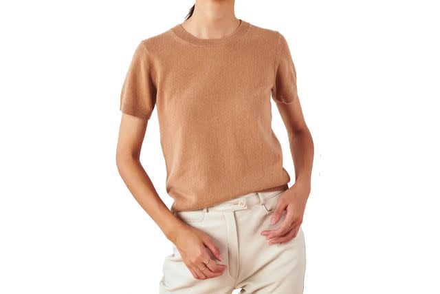 This Timeless $45 Cashmere T-Shirt Is My Best Kept Fashion Secret