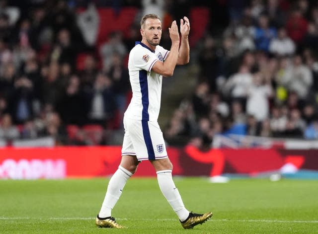 England captain Harry Kane won his 100th cap in last month's win against Finland