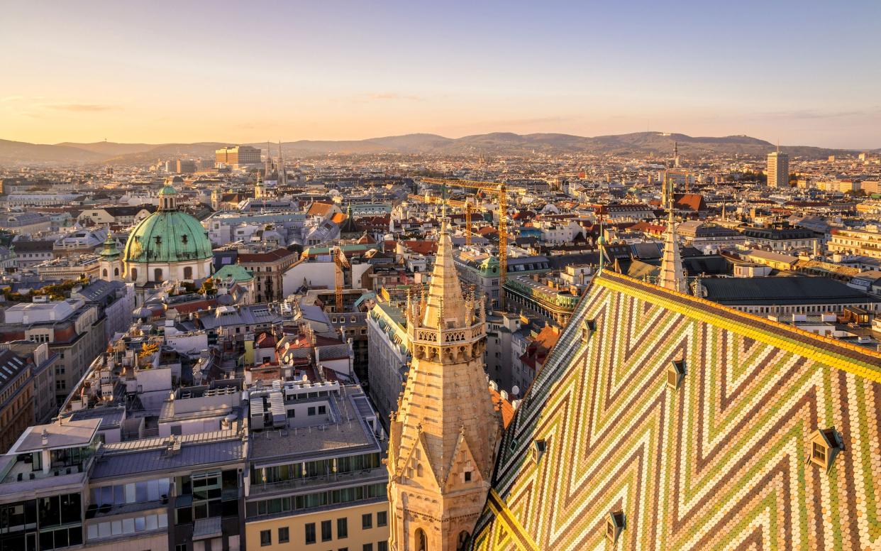 Vienna skyline