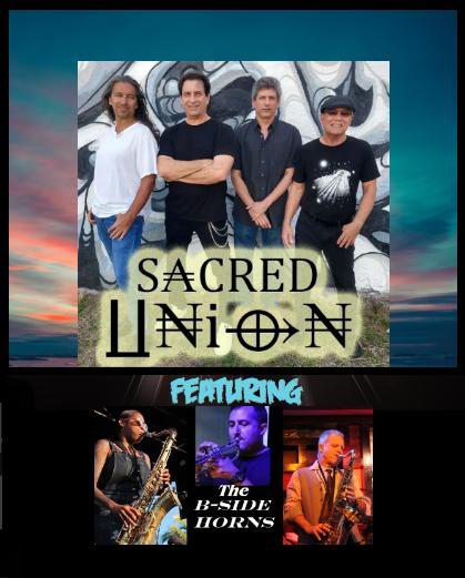 Sacred Union featuring The B-Side Horns will play Sunday on the Waterfront Currie Park.