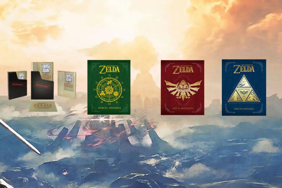 ¿Enciclopedias de The Legend of Zelda? Compra las oficiales en Amazon