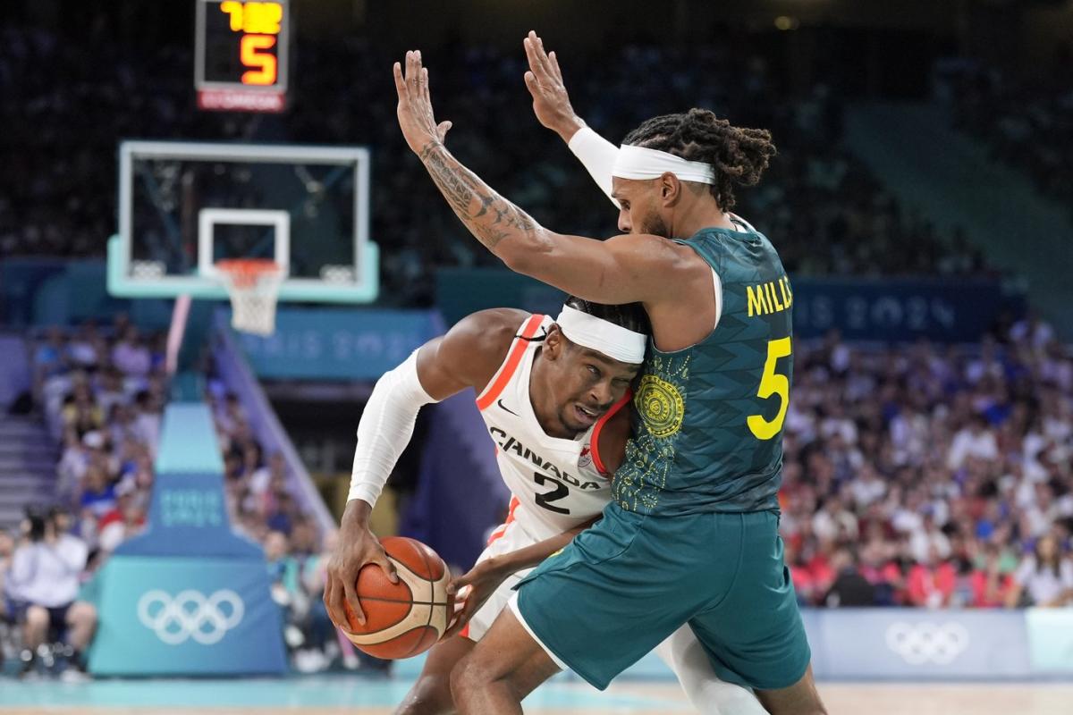 Canada beats Australia 93-83 in Olympic men’s basketball