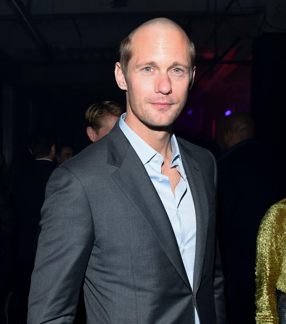 Alexander Skarsgard trägt jetzt Halbglatze! (Bild: REX/Shutterstock)