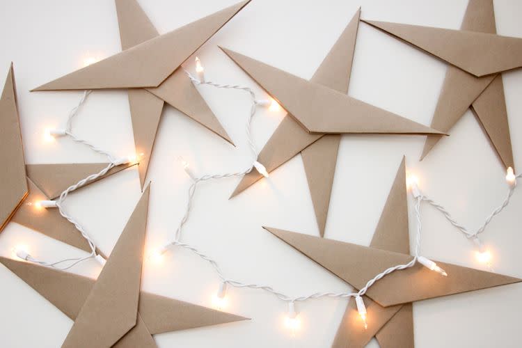 Origami Star Ornament