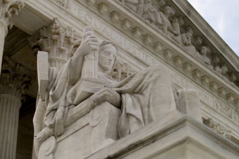 FILE PHOTO: A general view of the U.S. Supreme Court building in Washington