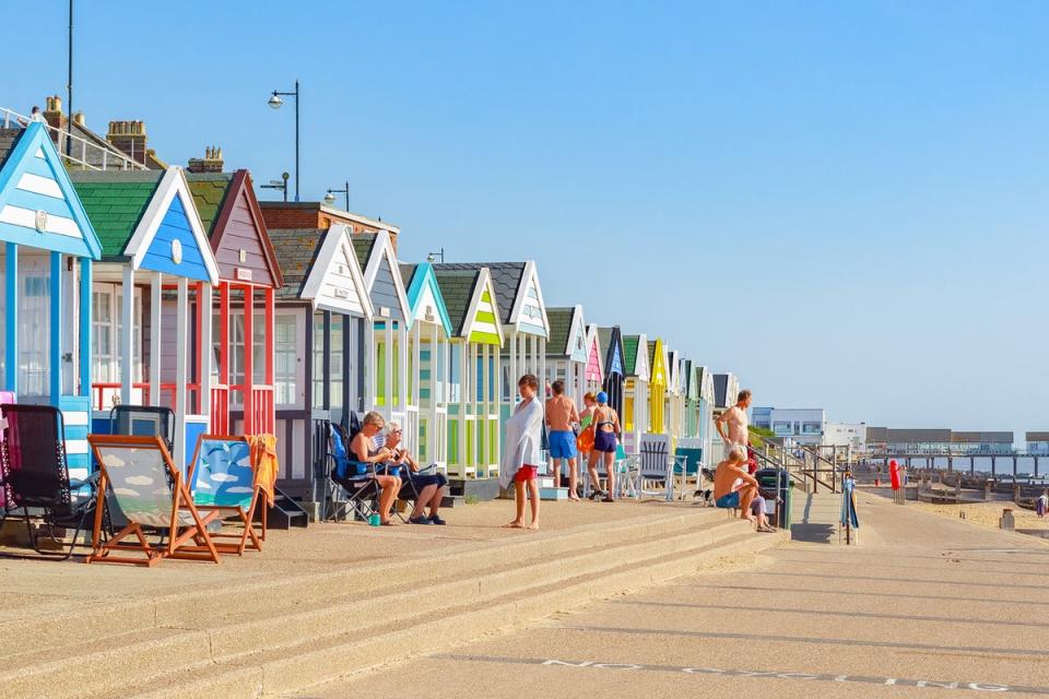 The promenade on Southwold Beach (Getty Images)