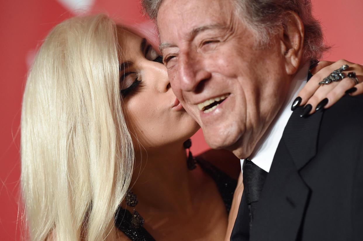 Lady Gaga and Tony Bennett (Axelle / Bauer-Griffin / FilmMagic)