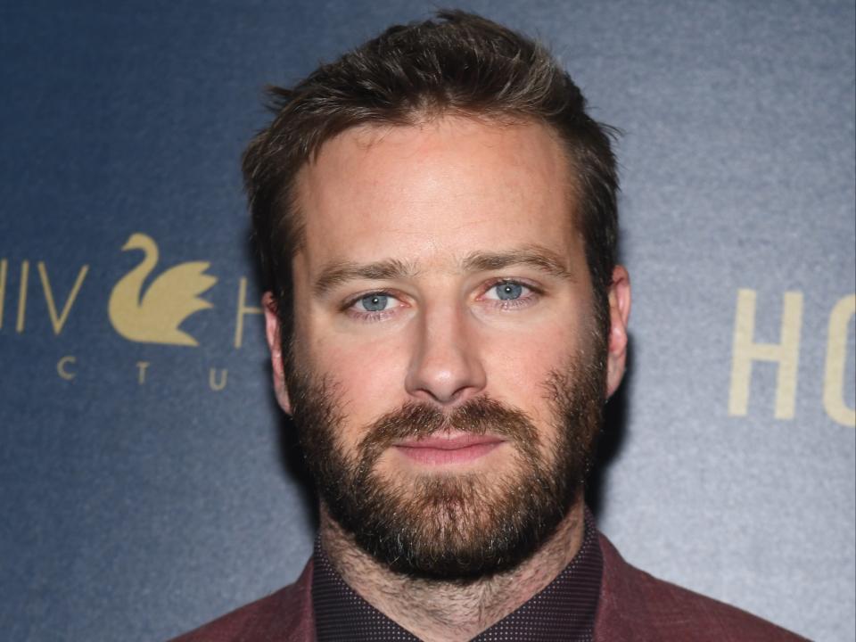 <p>Armie Hammer asiste a la proyección del 