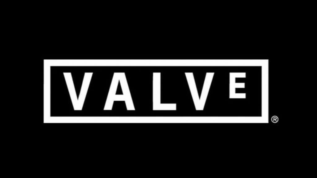 The Valve logo on a black background.