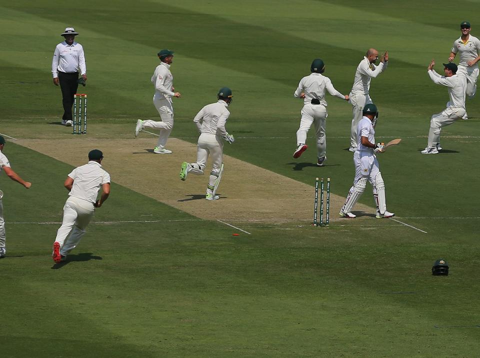 Pakistan vs Australia latest score, second Test day 1: Nathan Lyon snares four wickets in six deliveries